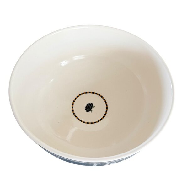 Anthropologie The Bistro Tile Stoneware Candy Bowl Halloween Edition NEW - Picture 7 of 12